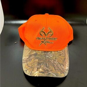 Realtree Xtra Camo and Orange Hunting Hat